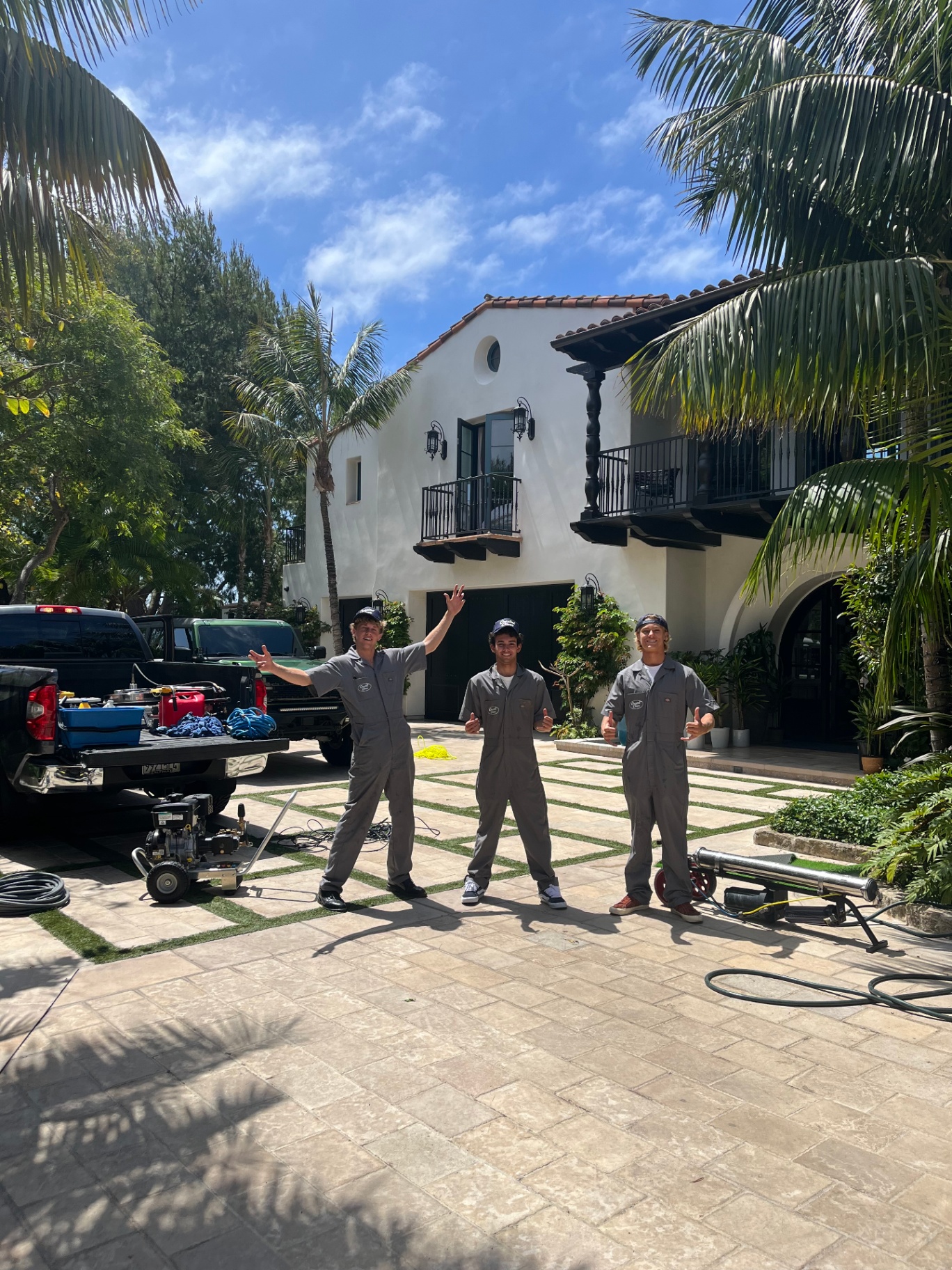 Coastal Clear crew on-site